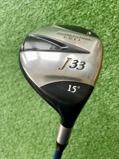Bridgestone J33 Fairway 3 Wood Stiff Flex Right Handed Mens Golf Club