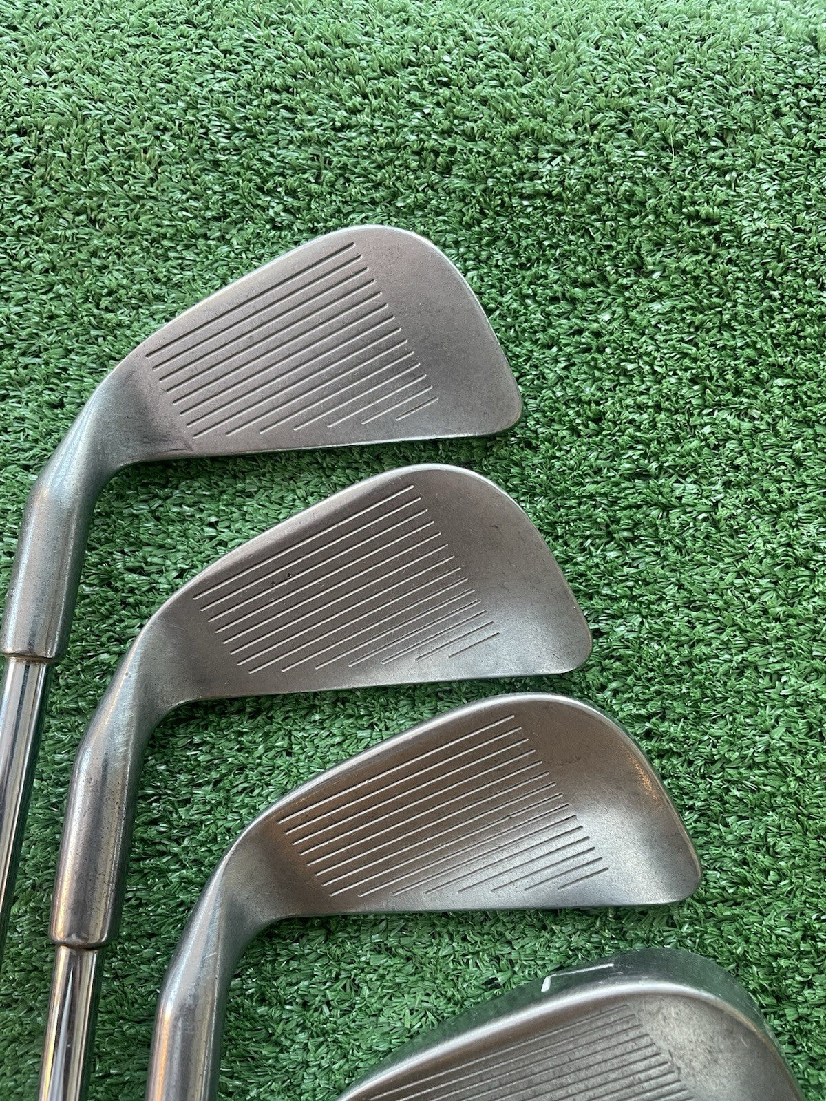 Vintage Ping Karsten 3 Irons 4-PW ZZ Lite Shafts Rare Missing 8 Iron