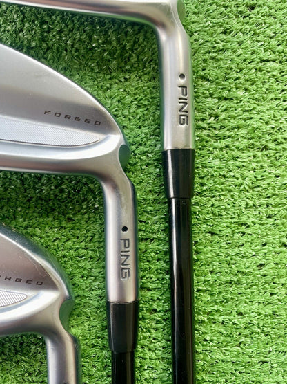 Ping i525 Forged Irons 6-PW+GW Senior Flex Graphite Right Hand Mens Golf Clubs