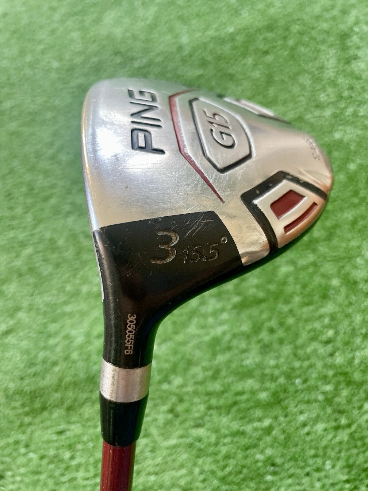 Ping G15 Fairway 3 Wood Regular Flex Left Handed Mens Golf Club