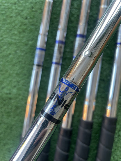 Vintage Ping Karsten 3 Irons 4-PW ZZ Lite Shafts Rare Missing 8 Iron