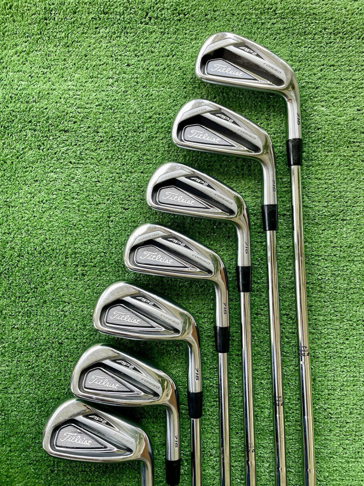Titleist AP2 716 Forged Irons 4-PW Extra Stiff Flex Right Handed Mens Golf Clubs