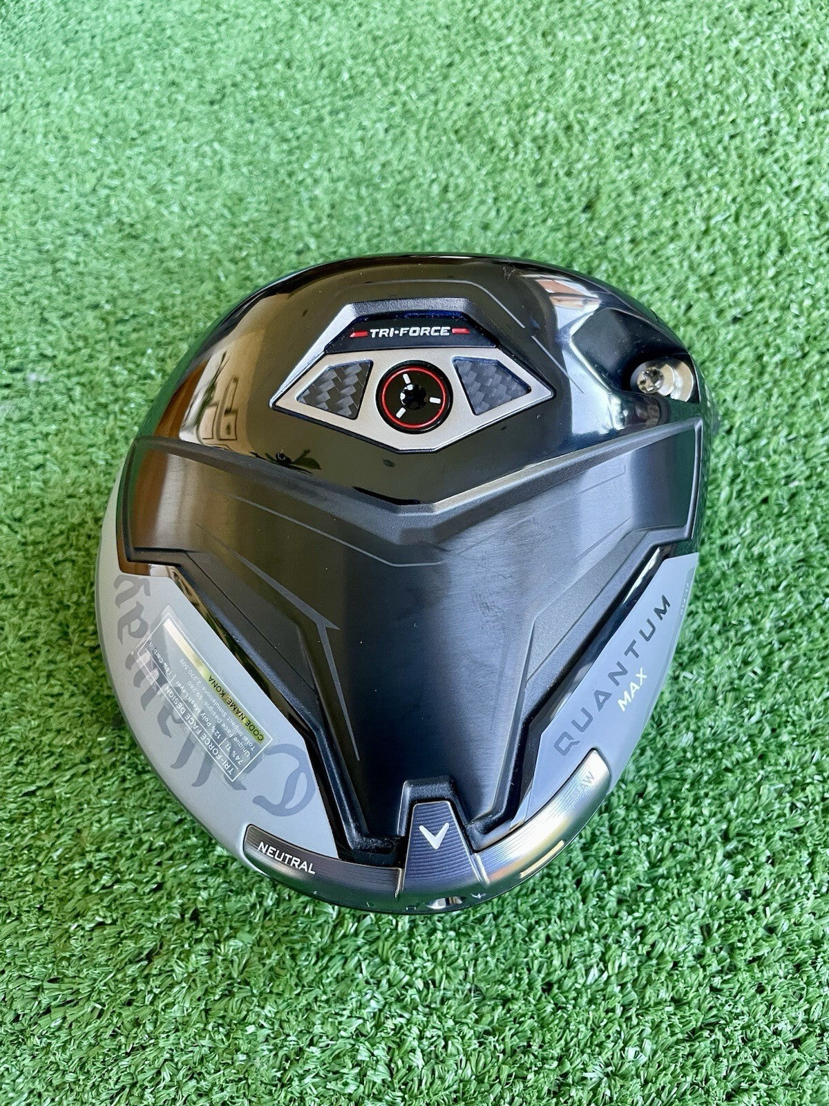 Callaway Quantum Max Driver 12 Deg HEAD & COVER ONLY Right Hand Mens Golf Club