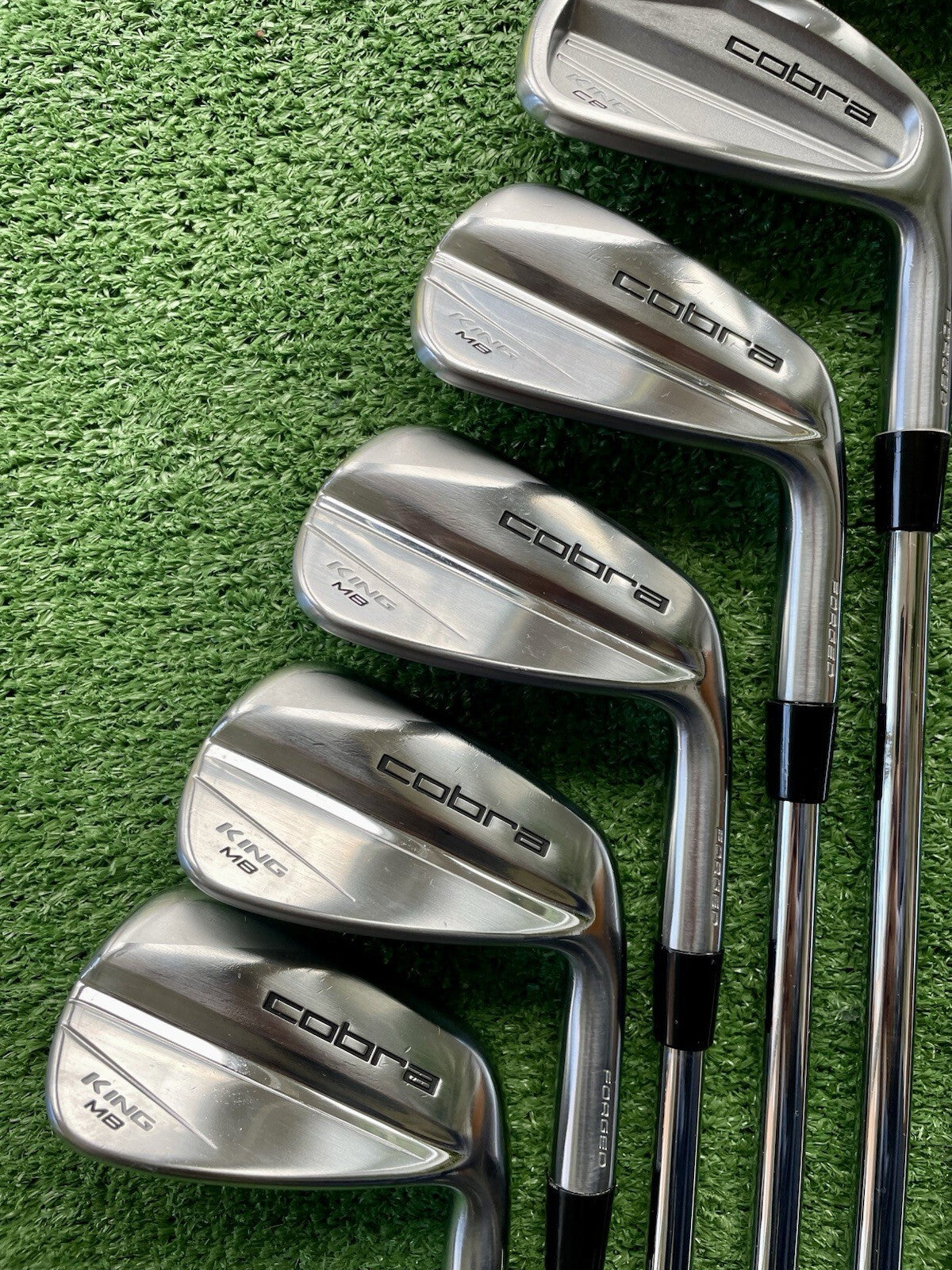 Cobra King CB MB Combo Irons 5-PW+GW Stiff Right Handed Mens Golf Clubs