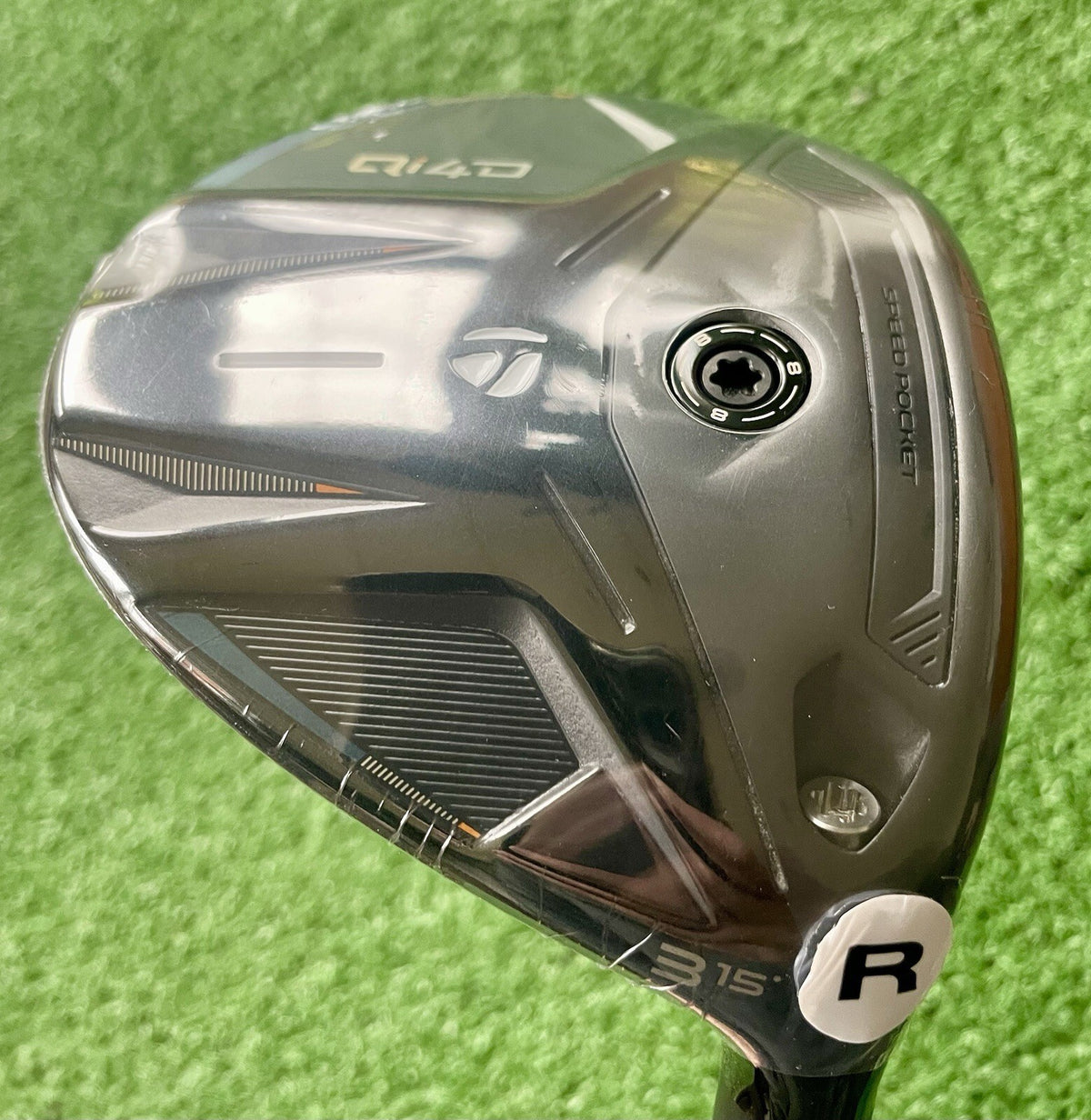 Taylormade Qi4D 3 Wood Fairway Regular Flex Right Handed Mens Golf Club AD1