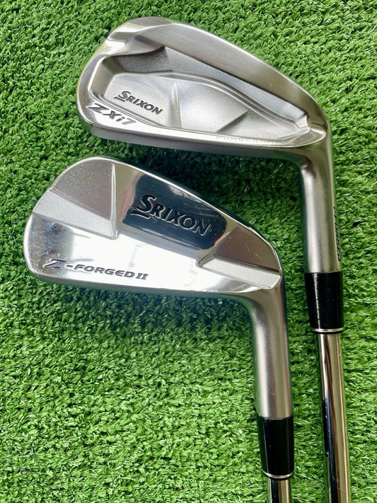Srixon ZXi7 / Z Forged 2 Combo Irons 4-PW Extra Stiff Right Hand Mens Golf Clubs