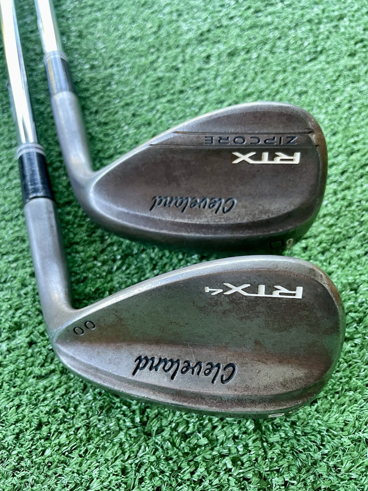 Cleveland RTX4 / Zipcore Wedge Set 54 60 Stiff Flex Right Hand Mens Golf Clubs