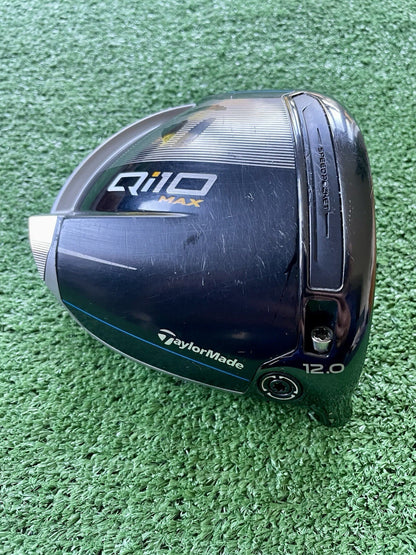 Taylormade Qi10 Max Driver 12 Degree HEAD ONLY Right Handed Mens Golf Club