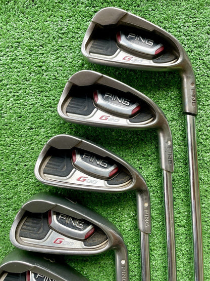 Ping G20 Irons 4-PW Regular Flex Right Handed Mens Golf Clubs