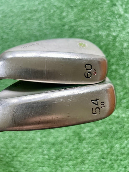 Titleist Vokey SM5 Wedge Set 54 60 Regular Flex Right Handed Mens Golf Clubs