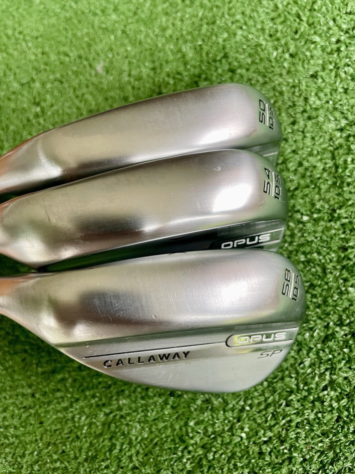 Callaway Opus SP Wedge Set 50 54 58 Wedge Flex Left Handed Mens Golf Clubs